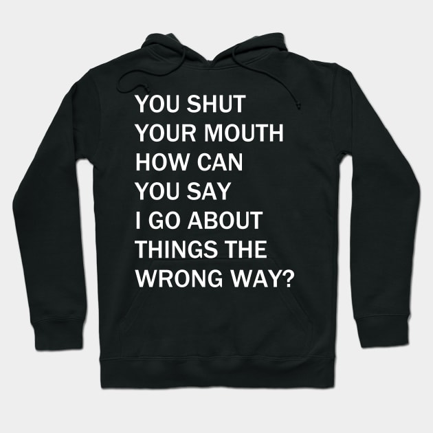 The Smiths How Soon Is Now? Hoodie by Shadow Lyric